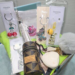 8 Assorted Bag Charms/Keychains - $8 ea or $40 for all